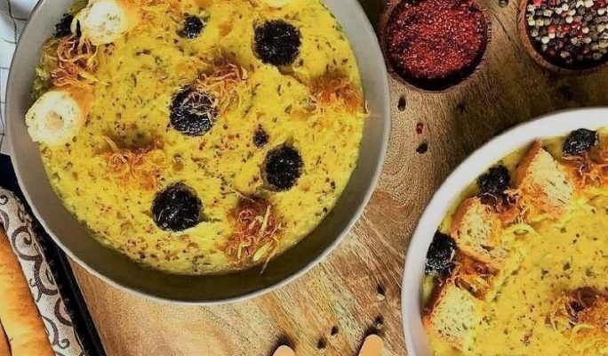 طرز تهیه اصلی آش ترخینه