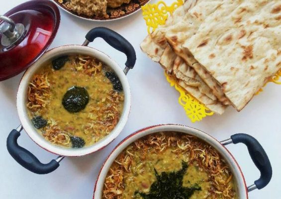 طرز تهیه اصلی آش ترخینه